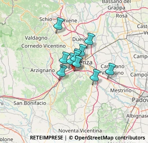Mappa Via Portule, 36077 Altavilla vicentina VI, Italia (7.02091)
