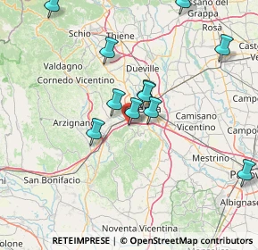 Mappa Via Portule, 36077 Altavilla vicentina VI, Italia (14.84545)