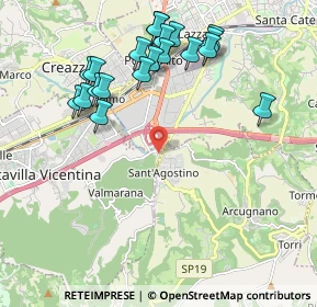 Mappa Via Portule, 36077 Altavilla vicentina VI, Italia (2.1935)
