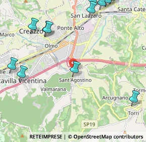 Mappa Via Portule, 36077 Altavilla vicentina VI, Italia (3.5995)