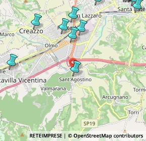 Mappa Via Portule, 36077 Altavilla vicentina VI, Italia (3.708)