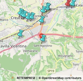 Mappa Via Portule, 36077 Altavilla vicentina VI, Italia (2.44769)