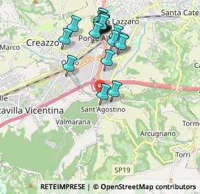 Mappa Via Portule, 36077 Altavilla vicentina VI, Italia (1.9685)