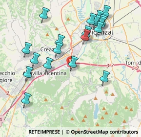 Mappa Via Portule, 36077 Altavilla vicentina VI, Italia (4.28211)