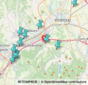 Mappa Via Portule, 36077 Altavilla vicentina VI, Italia (4.62455)