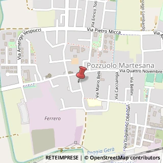 Mappa Via Dante di Nanni, 25, 20060 Pozzuolo Martesana, Milano (Lombardia)