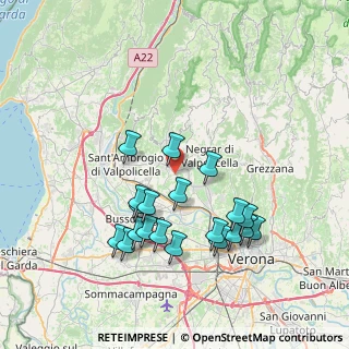 Mappa 37029 San Pietro in Cariano VR, Italia (7.422)