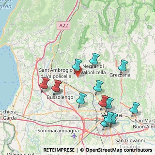 Mappa 37029 San Pietro in Cariano VR, Italia (8.68214)