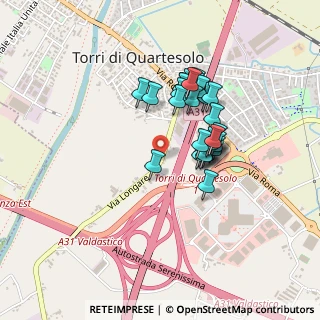 Mappa Via Longare, 36040 Torri di Quartesolo VI, Italia (0.33929)