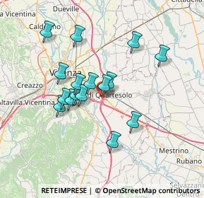 Mappa Via Longare, 36040 Torri di Quartesolo VI, Italia (6.03063)