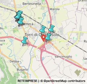 Mappa Via Longare, 36040 Torri di Quartesolo VI, Italia (2.17455)