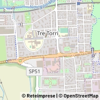 地図 Cernusco sul Naviglio