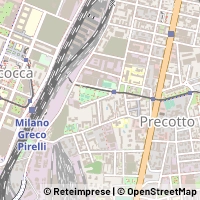 Mapa Milano