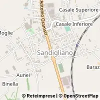 Map Sandigliano