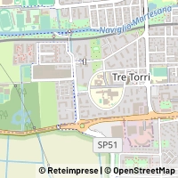 Hartă Cernusco sul Naviglio