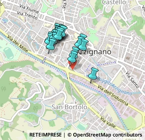 Mappa Via Cadorna, 36071 Arzignano VI, Italia (0.3635)