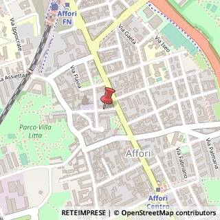 Mappa Viale Affori,  7, 20161 Milano, Milano (Lombardia)