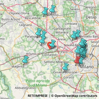 Mappa Via Forze Armate, 20017 Rho MI, Italia (9.2735)