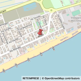 Mappa Piazza Torino, 10, 30016 Jesolo, Venezia (Veneto)