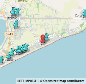 Mappa Via Amsterdam, 30016 Jesolo VE, Italia (2.70875)