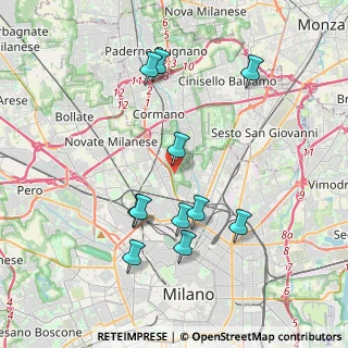 Mappa Via Camillo Sbarbaro, 20161 Milano MI, Italia (3.82909)