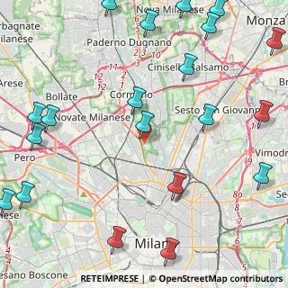 Mappa Via Camillo Sbarbaro, 20161 Milano MI, Italia (6.296)