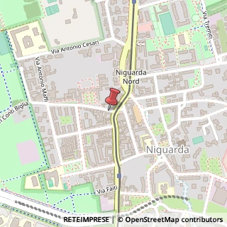 Mappa Via Giovanni Terruggia, 3, 20162 Milano, Milano (Lombardia)