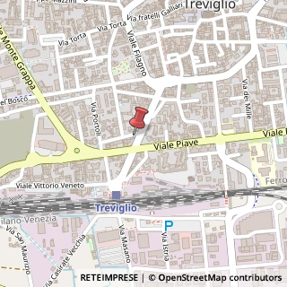 Mappa Viale Alcide de Gasperi, 14, 24047 Treviglio, Bergamo (Lombardia)