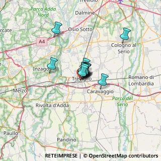 Mappa Via Fantoni Andrea, 24047 Treviglio BG, Italia (2.97462)