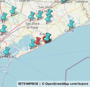 Mappa Via L'Aja, 30016 Jesolo VE, Italia (17.87563)