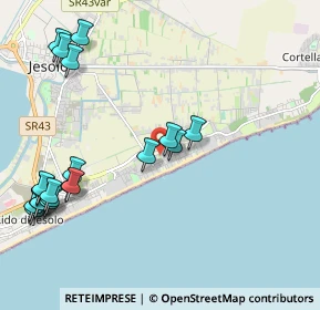 Mappa Via L'Aja, 30016 Jesolo VE, Italia (2.585)