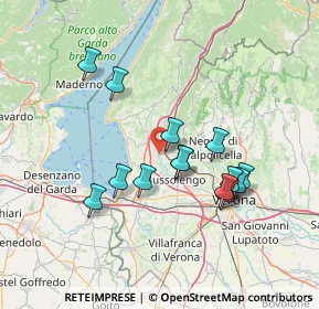 Mappa Via Domegliara, 37015 Sant'Ambrogio di Valpolicella VR, Italia (12.86071)