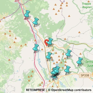 Mappa Via Boarie, 10013 Borgofranco d'Ivrea TO, Italia (4.92357)