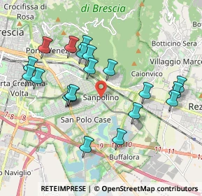 Mappa Corso Luigi Bazoli, 25135 Brescia BS, Italia (1.9555)