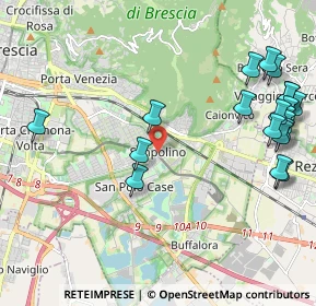 Mappa Corso Luigi Bazoli, 25135 Brescia BS, Italia (2.638)