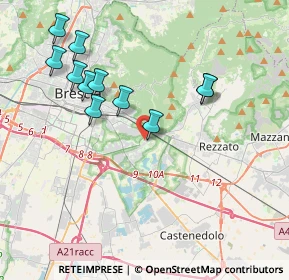 Mappa Corso Luigi Bazoli, 25135 Brescia BS, Italia (3.90455)