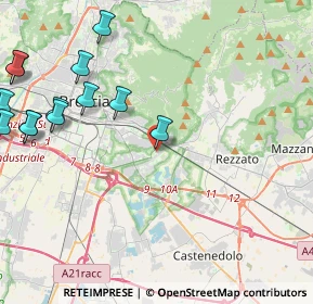 Mappa Corso Luigi Bazoli, 25135 Brescia BS, Italia (5.62308)