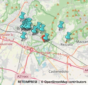 Mappa Corso Luigi Bazoli, 25135 Brescia BS, Italia (3.4945)