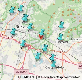 Mappa Corso Luigi Bazoli, 25135 Brescia BS, Italia (4.31643)