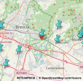 Mappa Corso Luigi Bazoli, 25135 Brescia BS, Italia (6.56286)