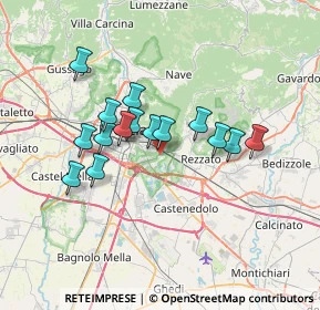 Mappa Corso Luigi Bazoli, 25135 Brescia BS, Italia (5.71133)