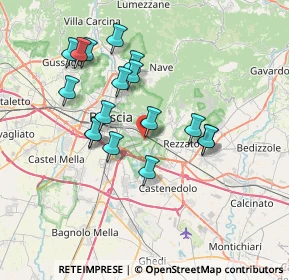 Mappa Corso Luigi Bazoli, 25135 Brescia BS, Italia (6.64765)