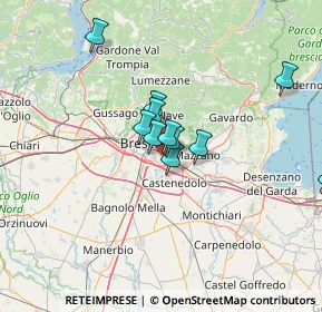 Mappa Corso Luigi Bazoli, 25135 Brescia BS, Italia (20.84316)