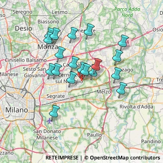 Mappa 20060 Cassina de' Pecchi MI, Italia (6.48842)