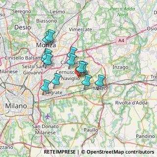 Mappa 20060 Cassina de' Pecchi MI, Italia (5.65538)