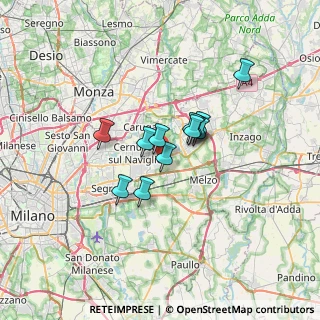 Mappa 20060 Cassina de' Pecchi MI, Italia (4.39417)