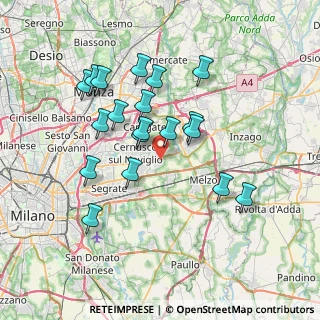 Mappa 20060 Cassina de' Pecchi MI, Italia (6.75842)