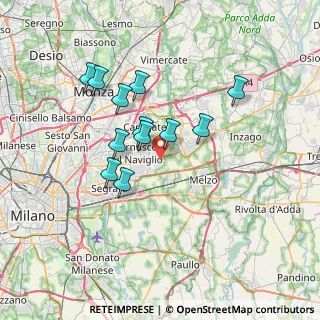 Mappa 20060 Cassina de' Pecchi MI, Italia (5.97583)