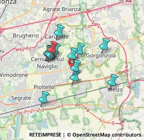 Mappa 20060 Cassina de' Pecchi MI, Italia (2.69143)