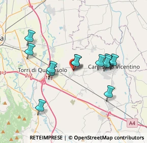 Mappa Piazza Papa Giovanni XXIII, 36040 Grumolo delle Abbadesse VI, Italia (3.30308)